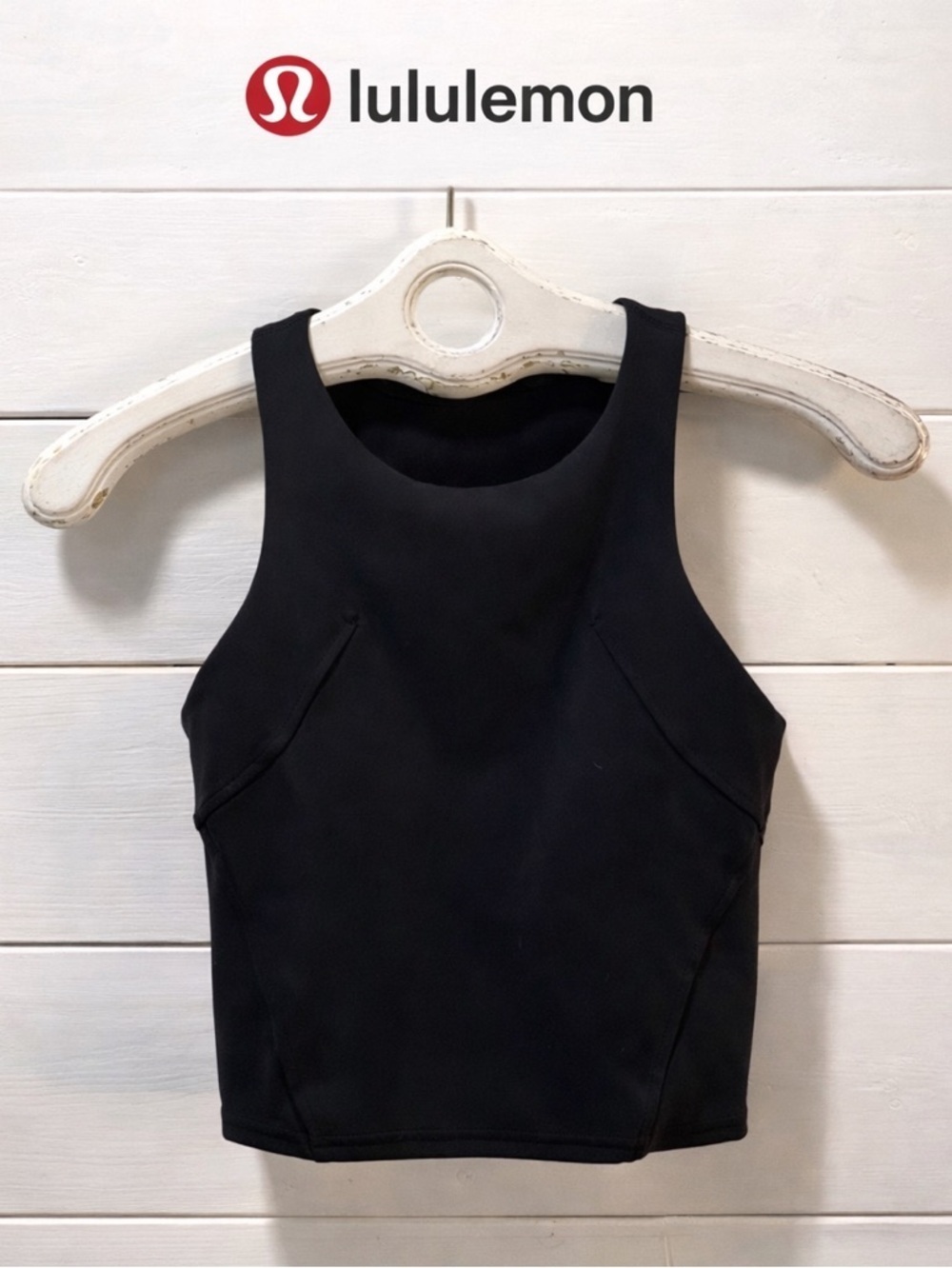 LULULEMON – Size 2 – Black Cropped Tank